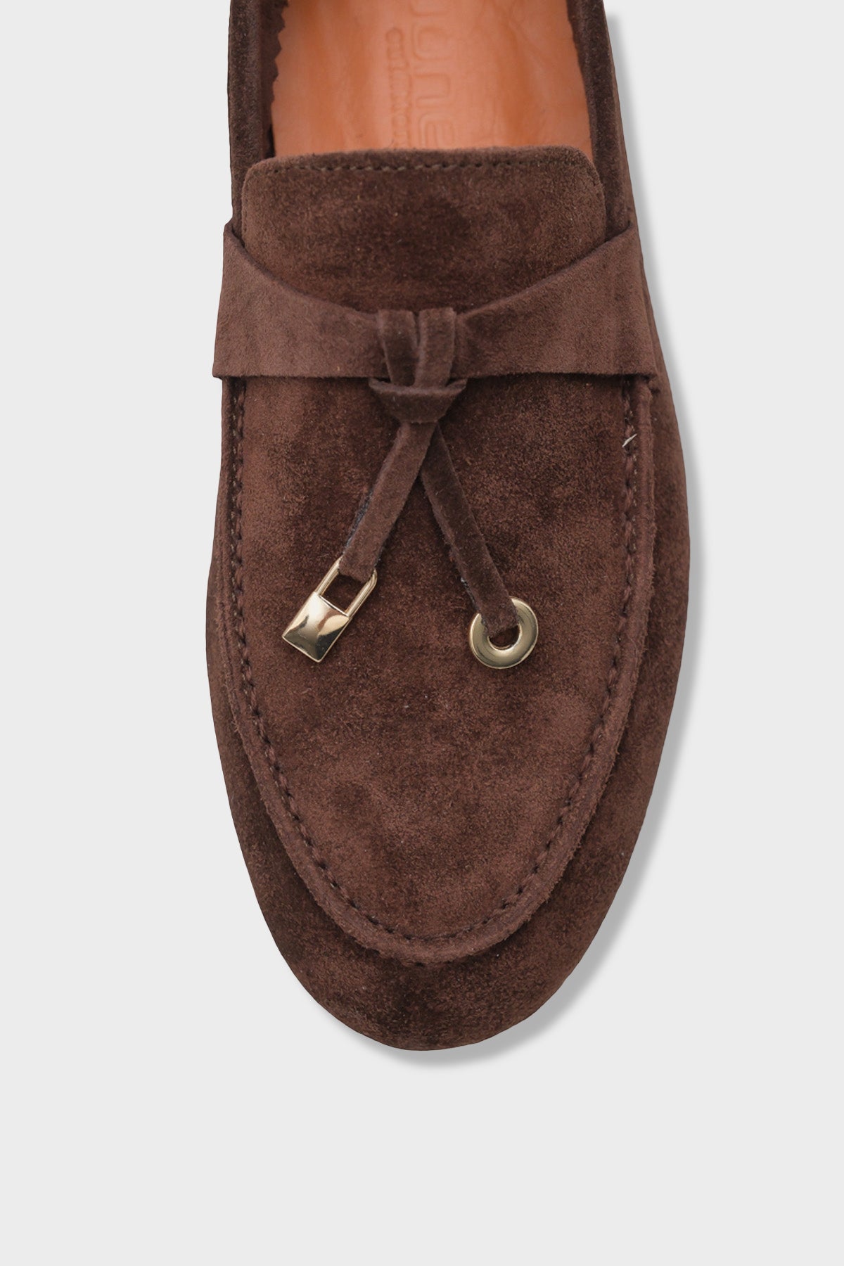 Vikki Hakiki Deri Kadın Loafer