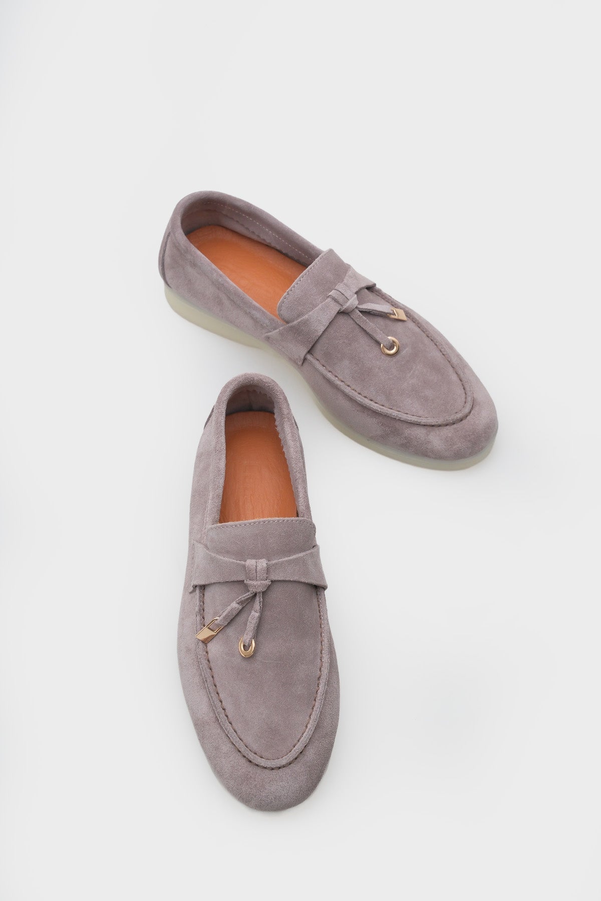 Vikki Hakiki Deri Kadın Loafer
