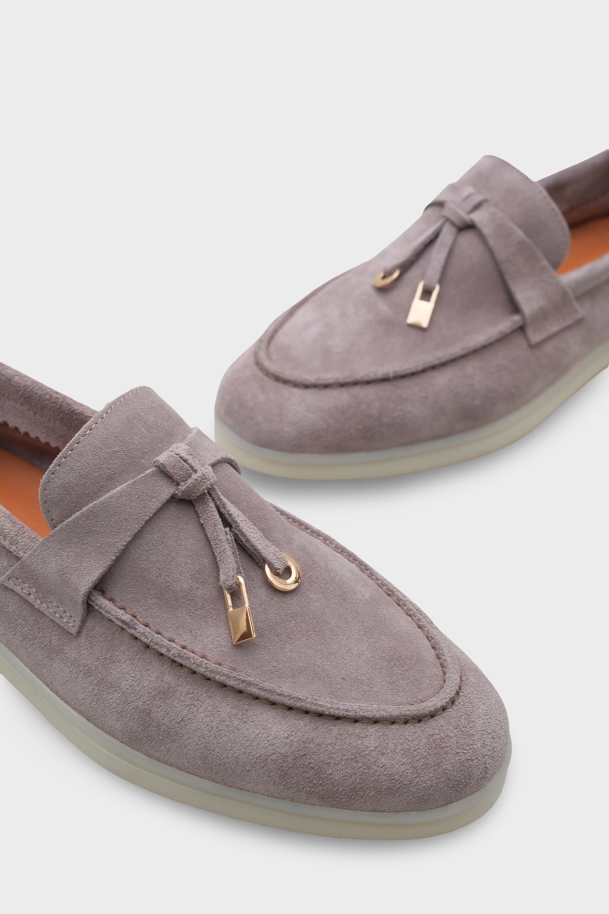 Vikki Hakiki Deri Kadın Loafer