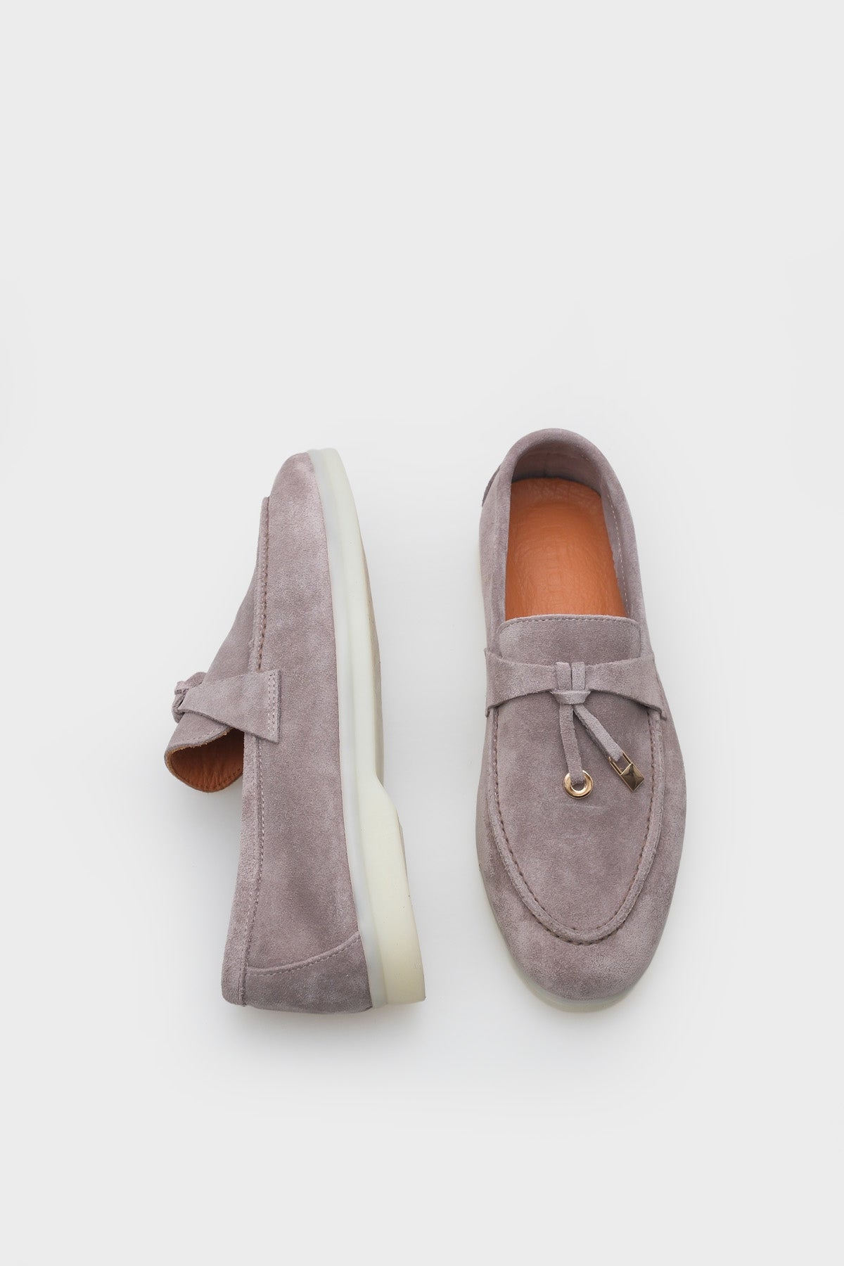 Vikki Hakiki Deri Kadın Loafer