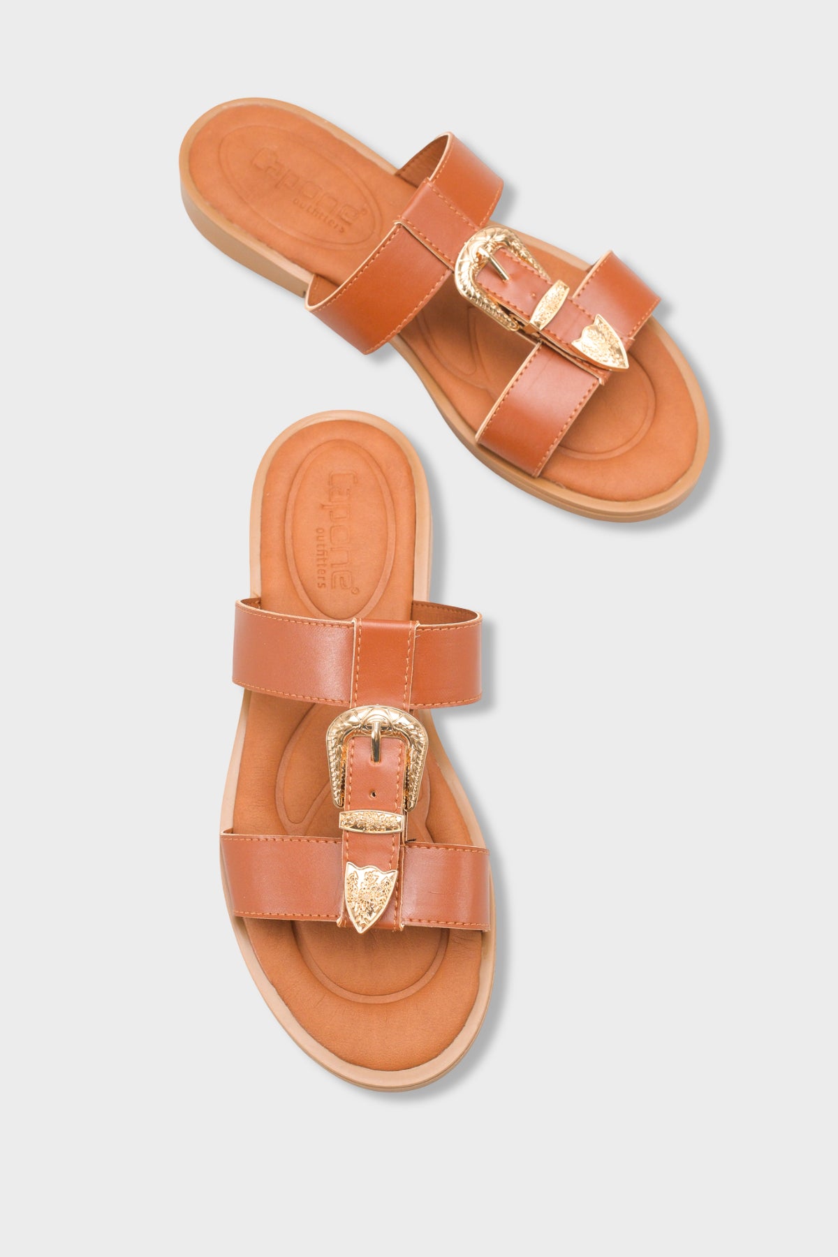 Brynn Metal Tokalı Düz Topuklu Kadın Terlik