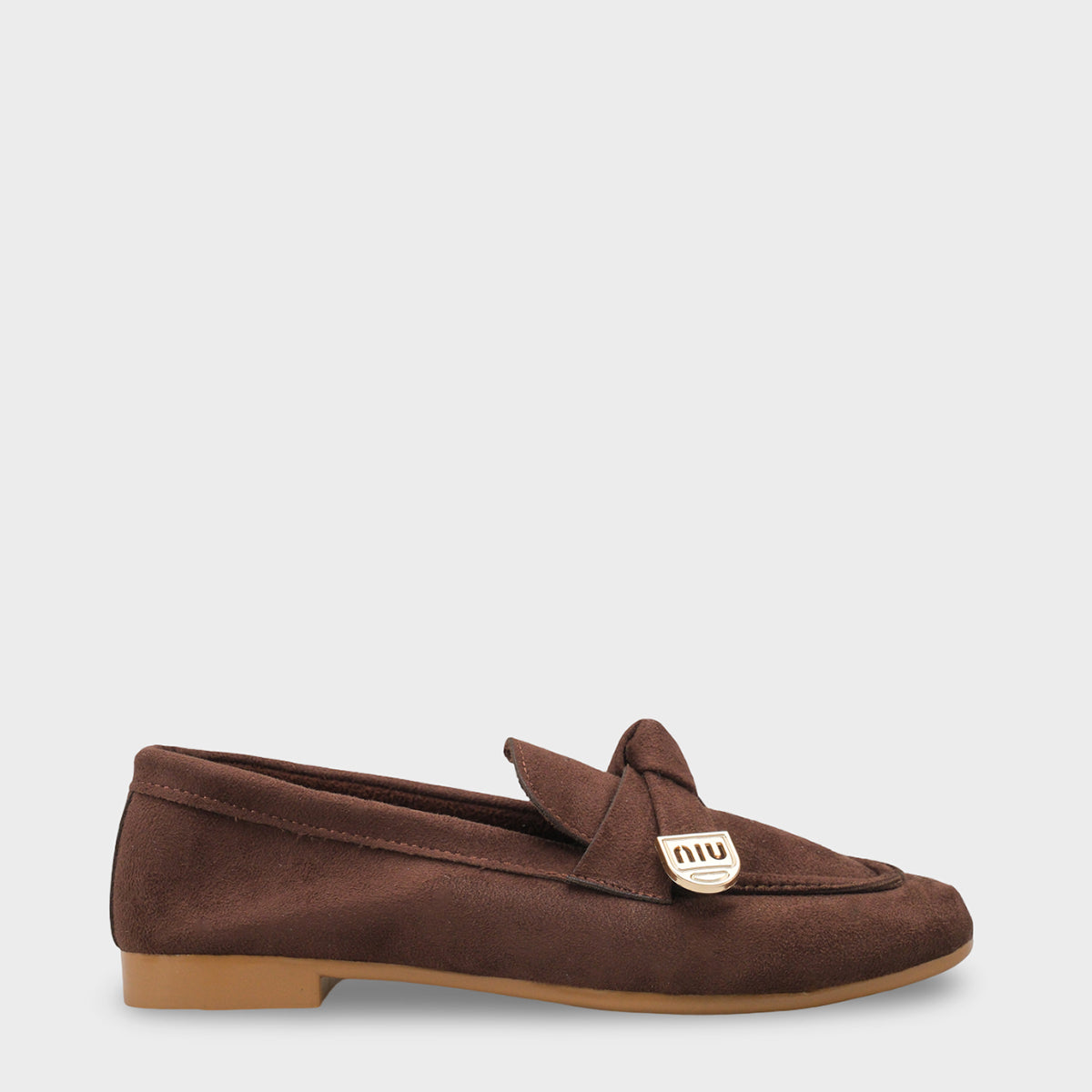 Janessa Metal Tokalı Yumuşak Kadın Loafer Ayakkabı
