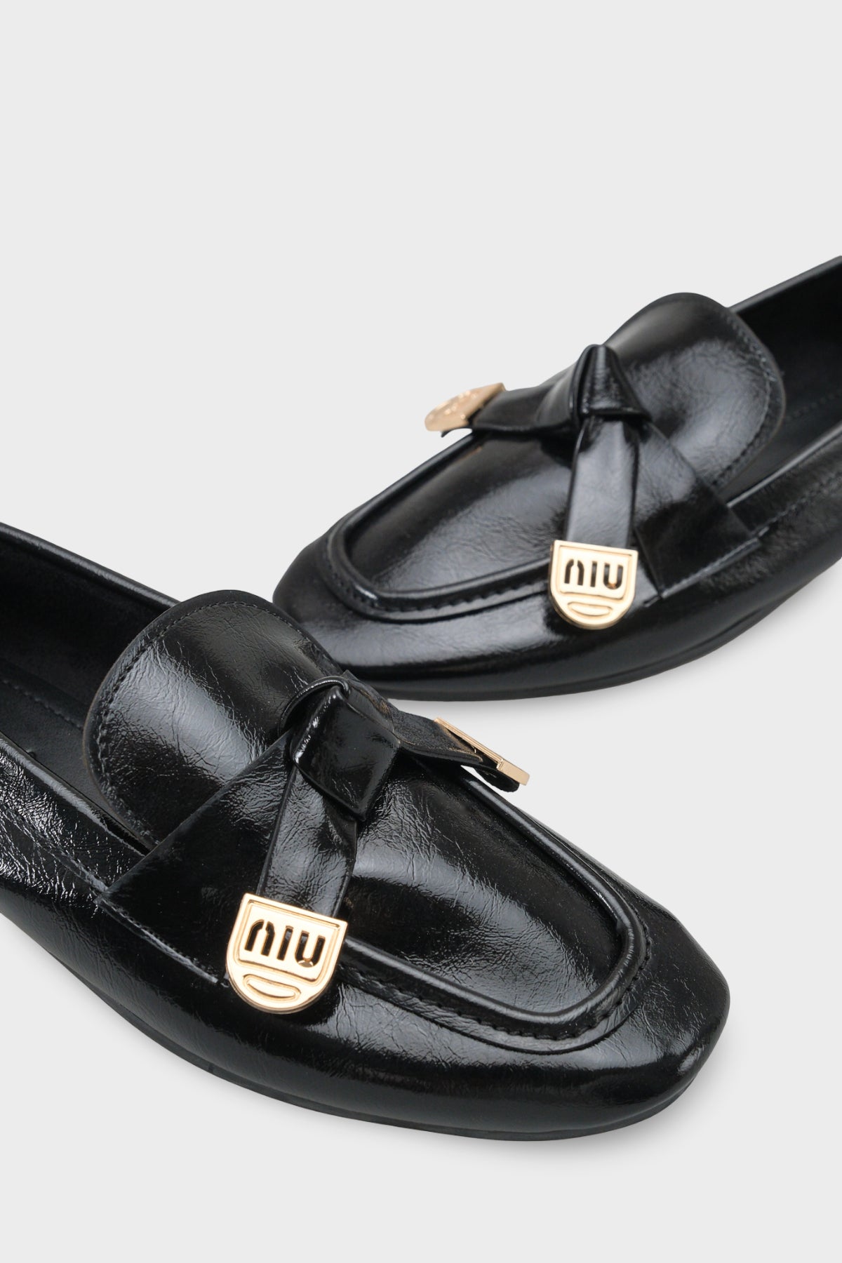 Janessa Metal Tokalı Yumuşak Kadın Loafer Ayakkabı