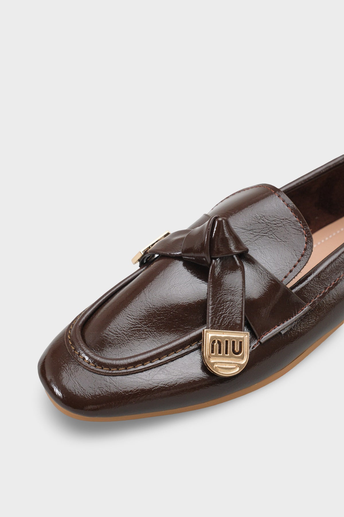 Janessa Metal Tokalı Yumuşak Kadın Loafer Ayakkabı