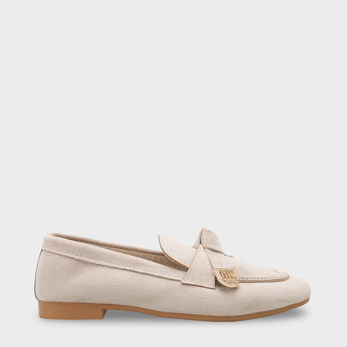 Janessa Metal Tokalı Yumuşak Kadın Loafer Ayakkabı