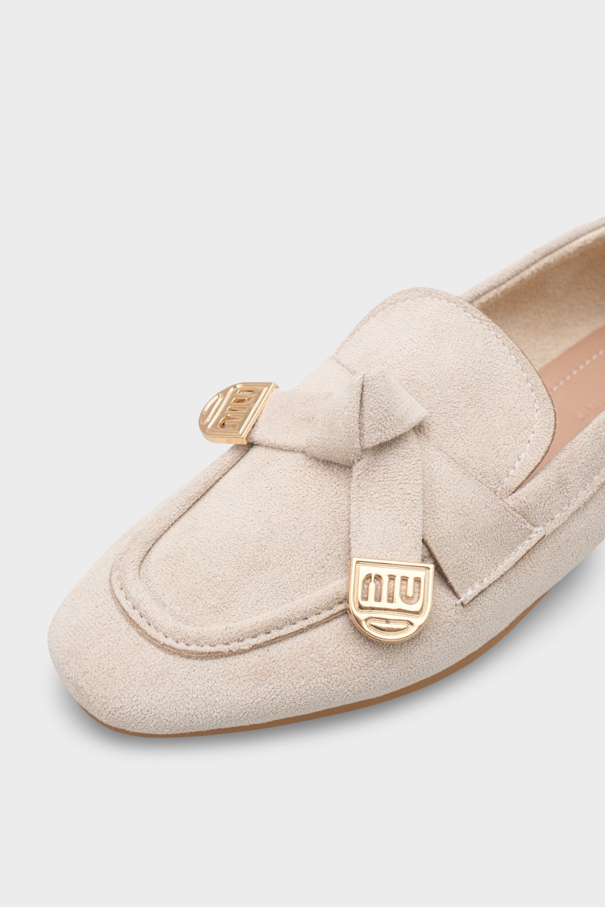 Janessa Metal Tokalı Yumuşak Kadın Loafer Ayakkabı