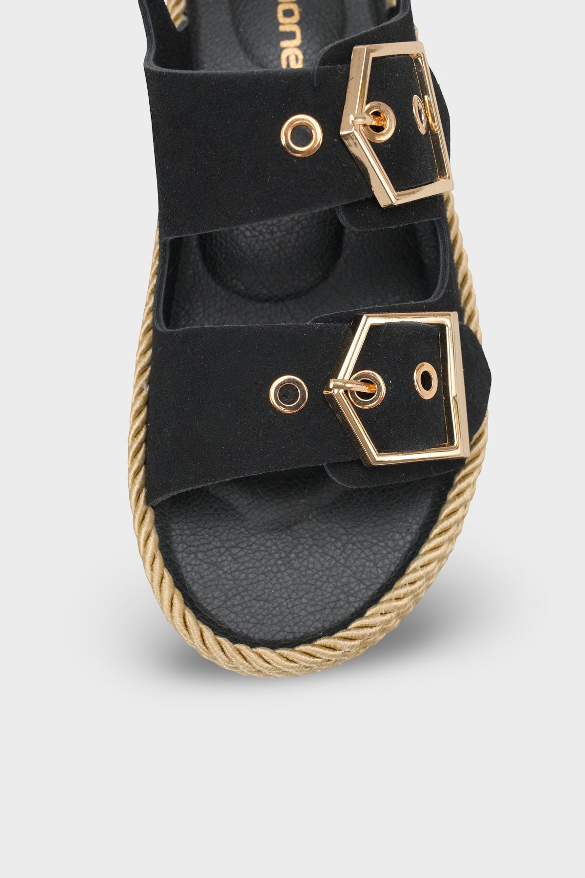 Faith Metal Tokalı Konfor Kadın Sandalet