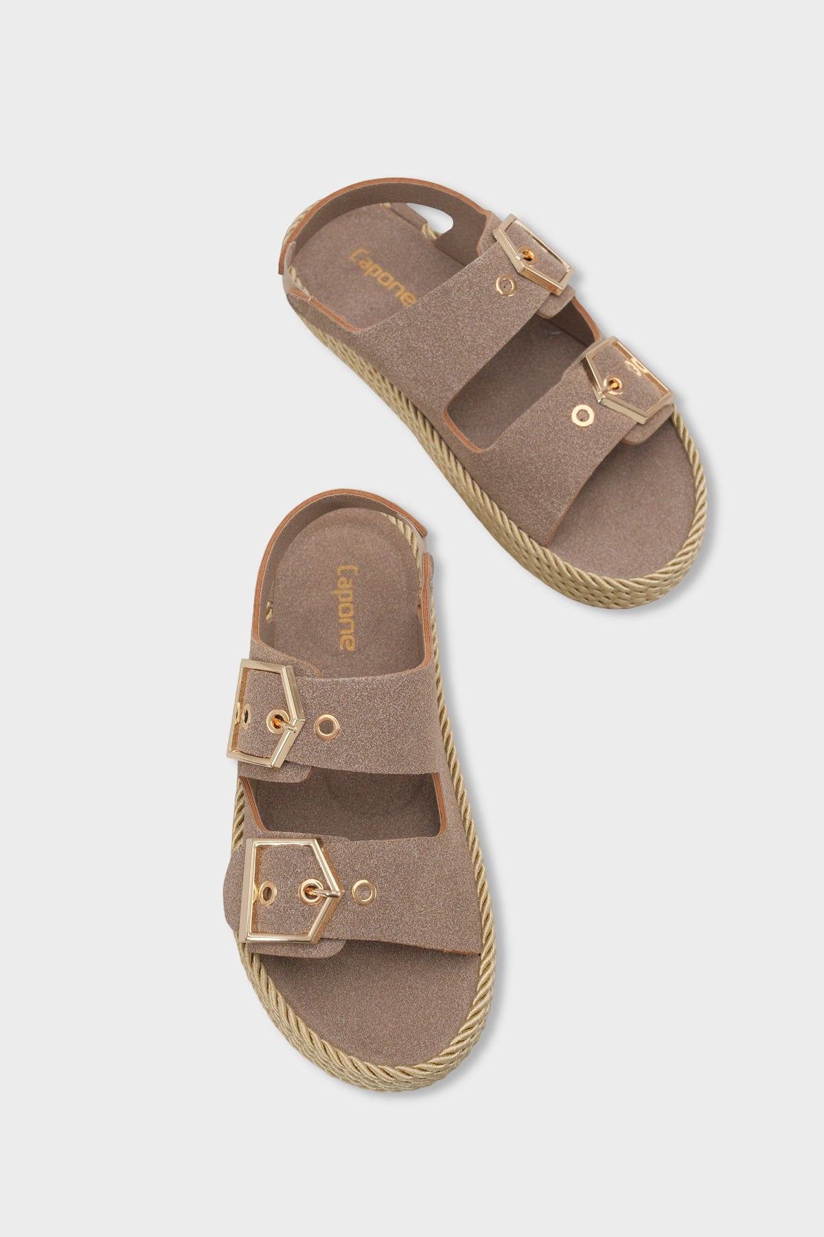 Faith Metal Tokalı Konfor Kadın Sandalet