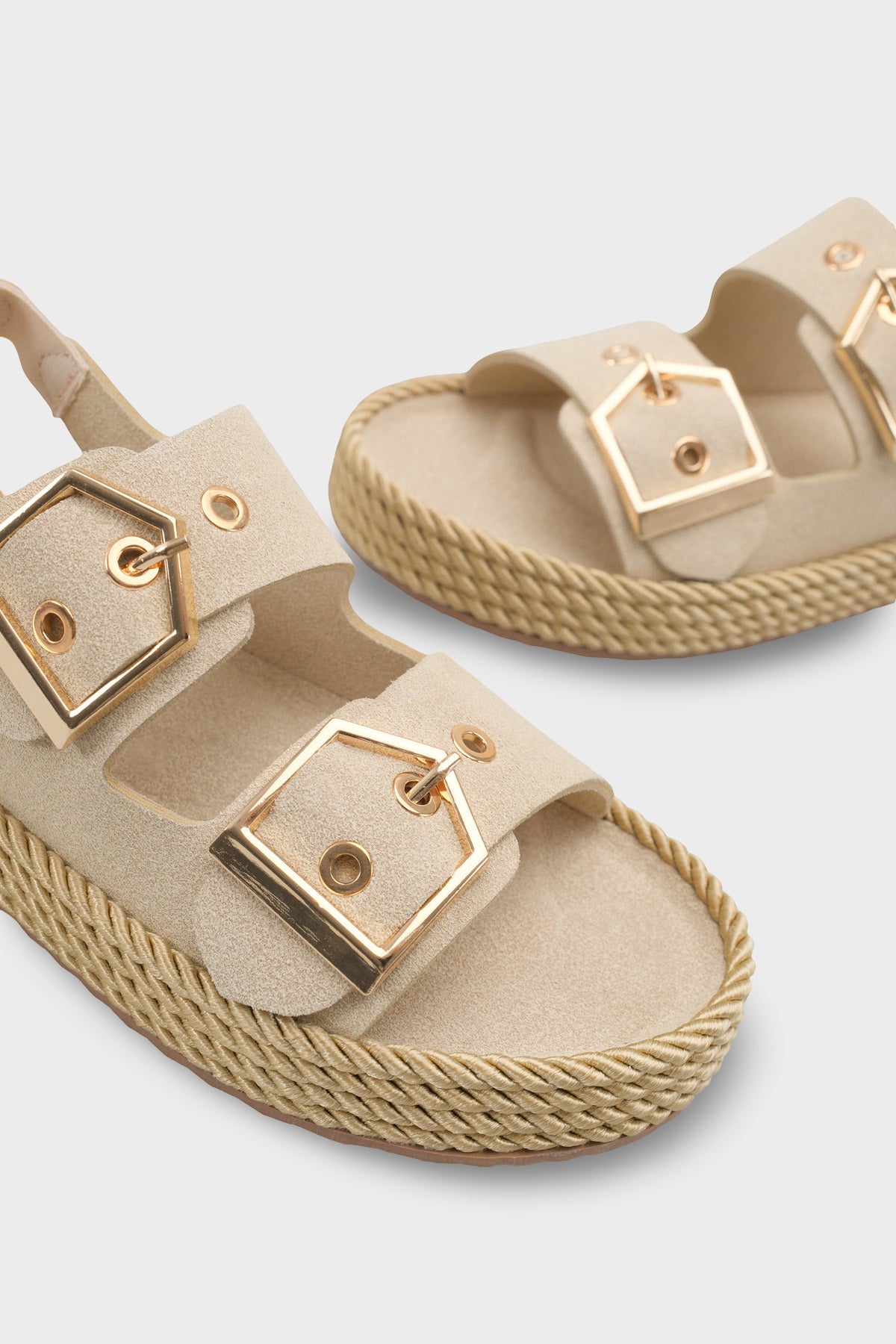 Faith Metal Tokalı Konfor Kadın Sandalet