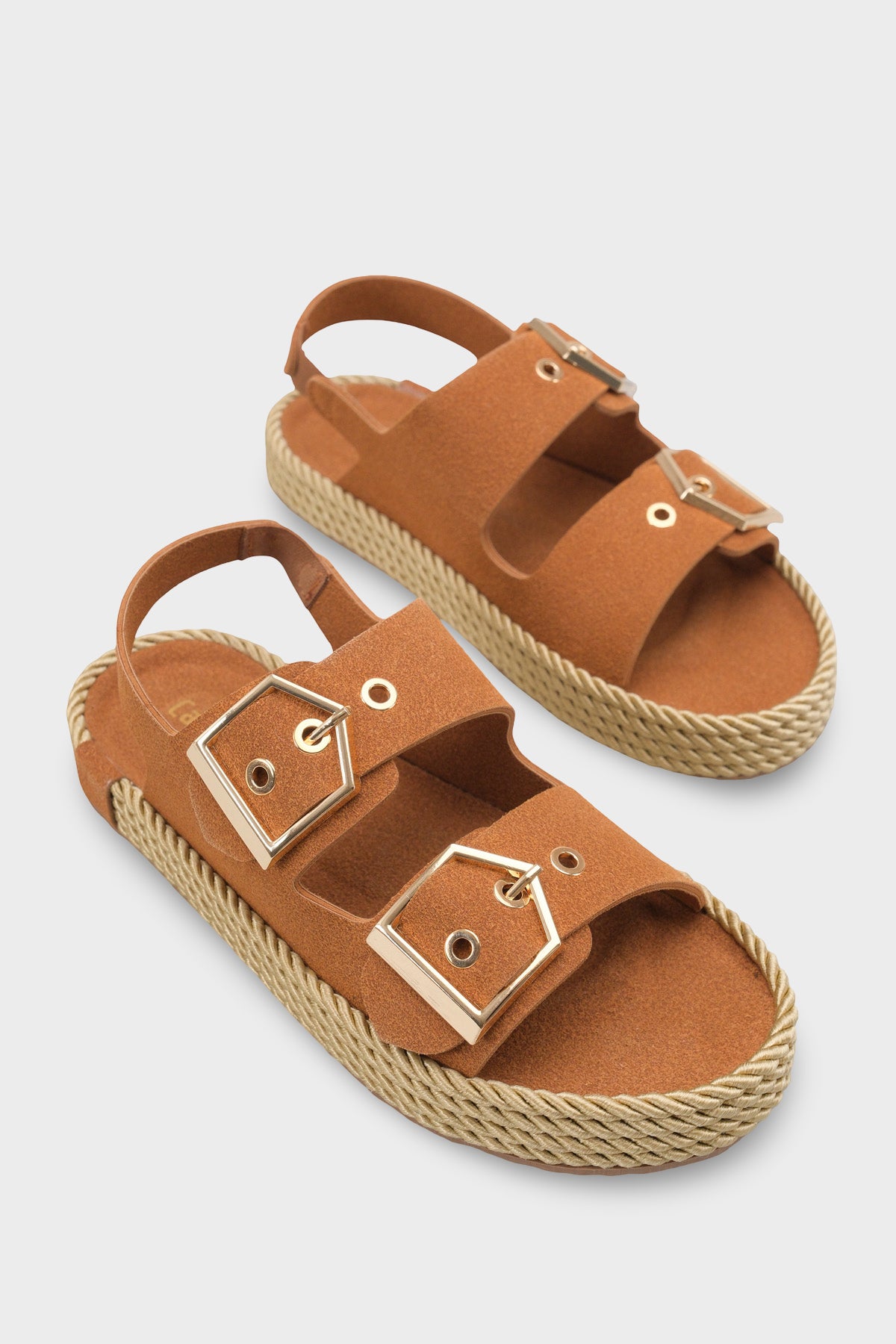 Faith Metal Tokalı Konfor Kadın Sandalet