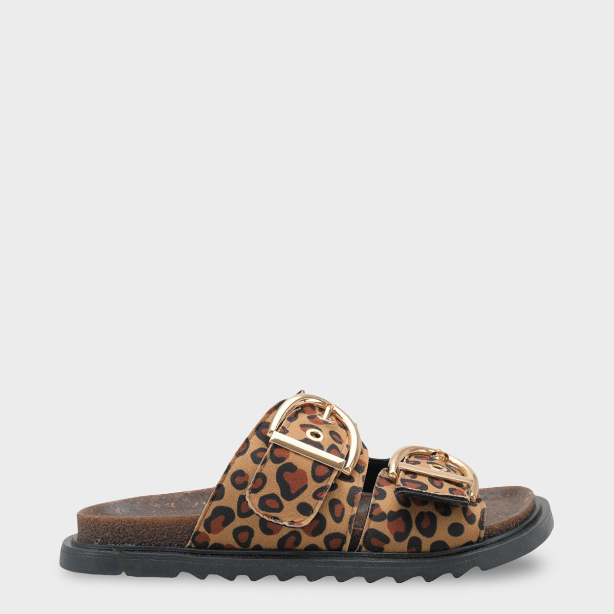 Zelda Düz Topuklu Metal Tokalı Konfor Kadın Terlik