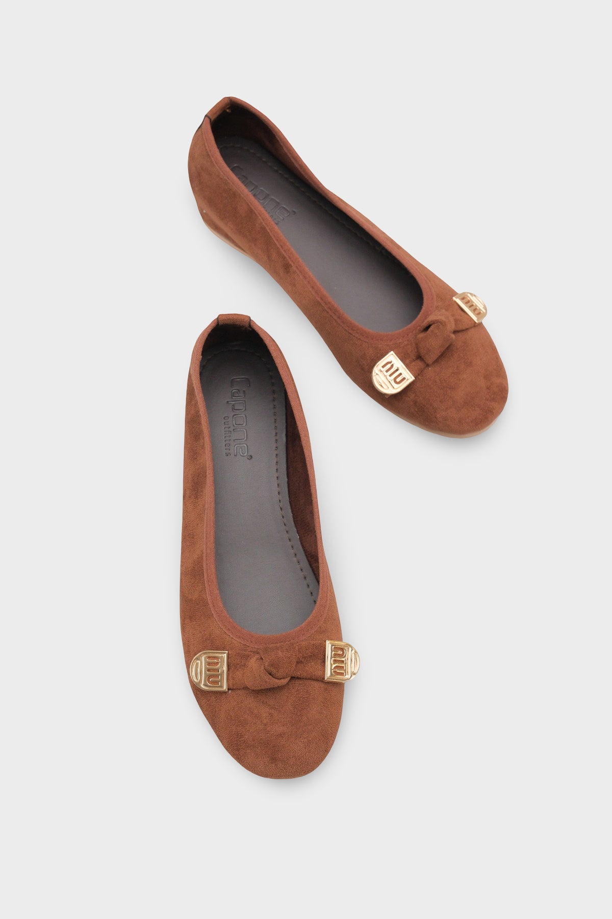 Rena Gizli Topuklu Feta Metal Tokalı Kadın Babet