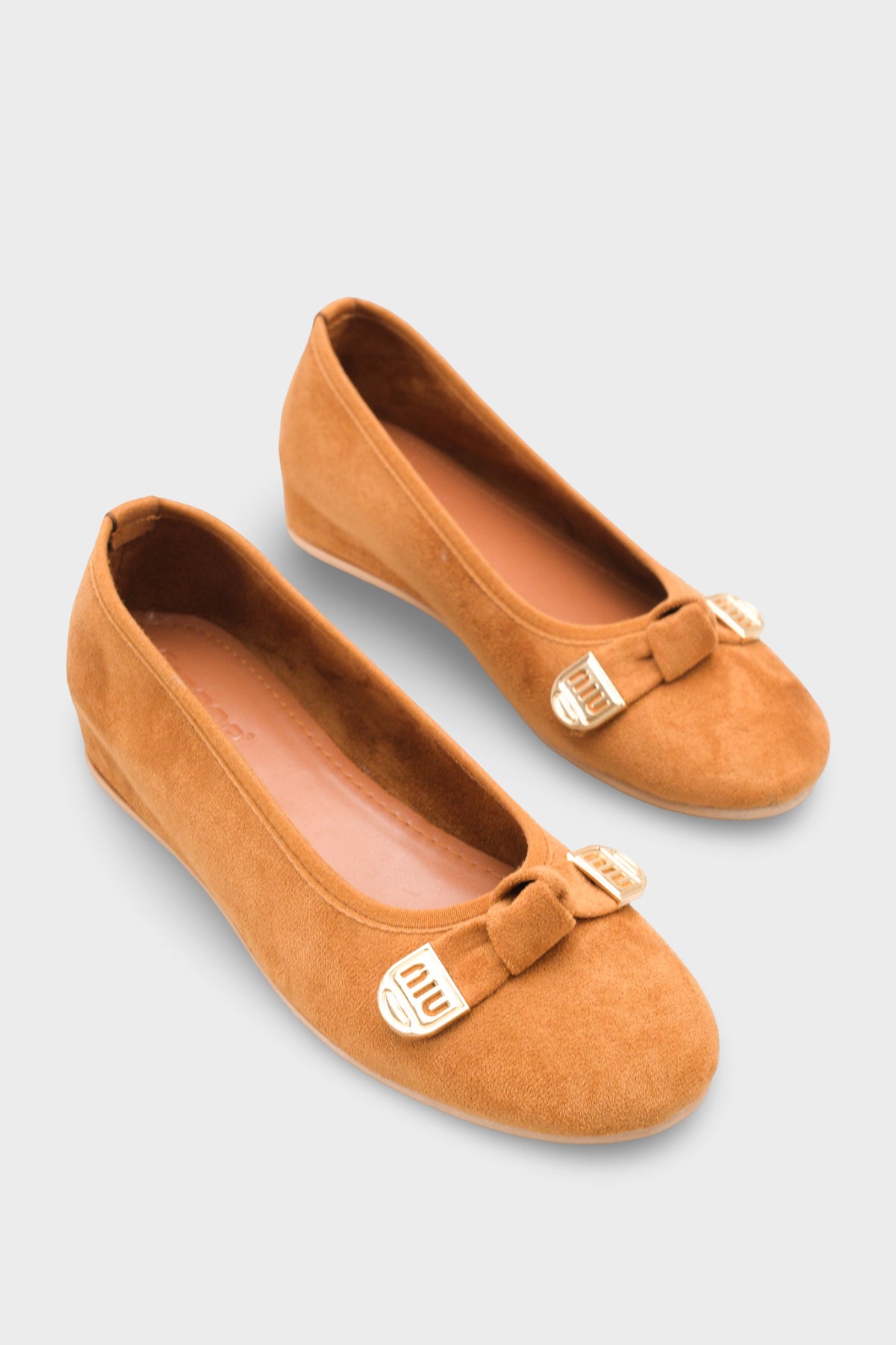 Rena Gizli Topuklu Feta Metal Tokalı Kadın Babet