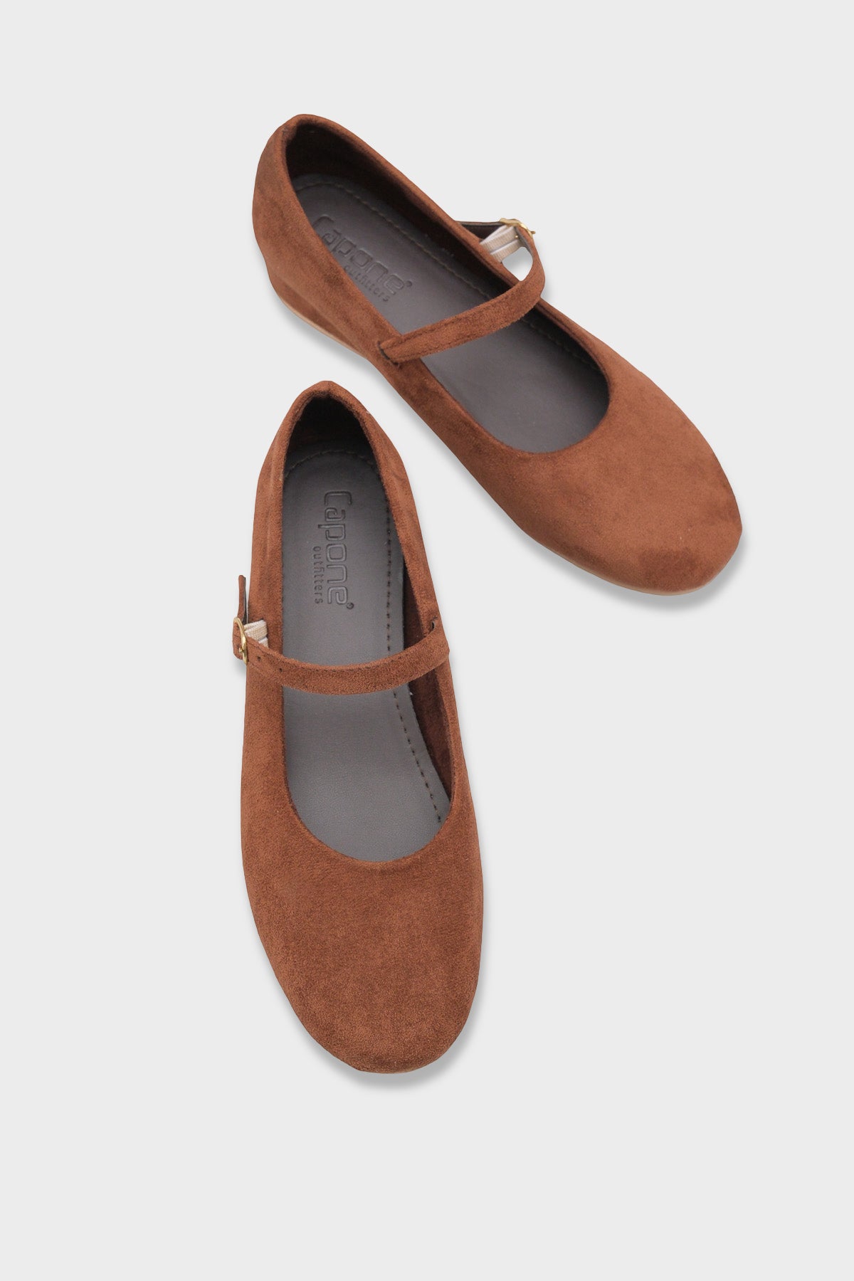 Joell Gizli Topuklu Feta Metal Tokalı Kadın Babet