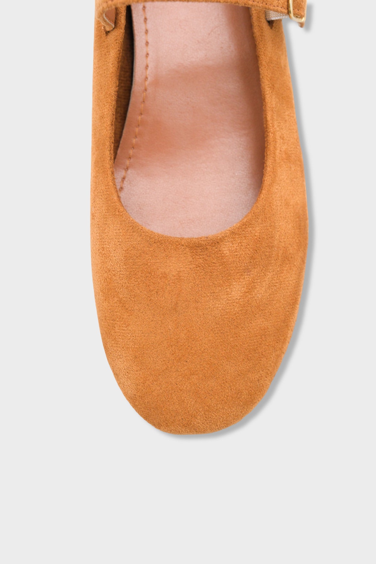 Joell Gizli Topuklu Feta Metal Tokalı Kadın Babet