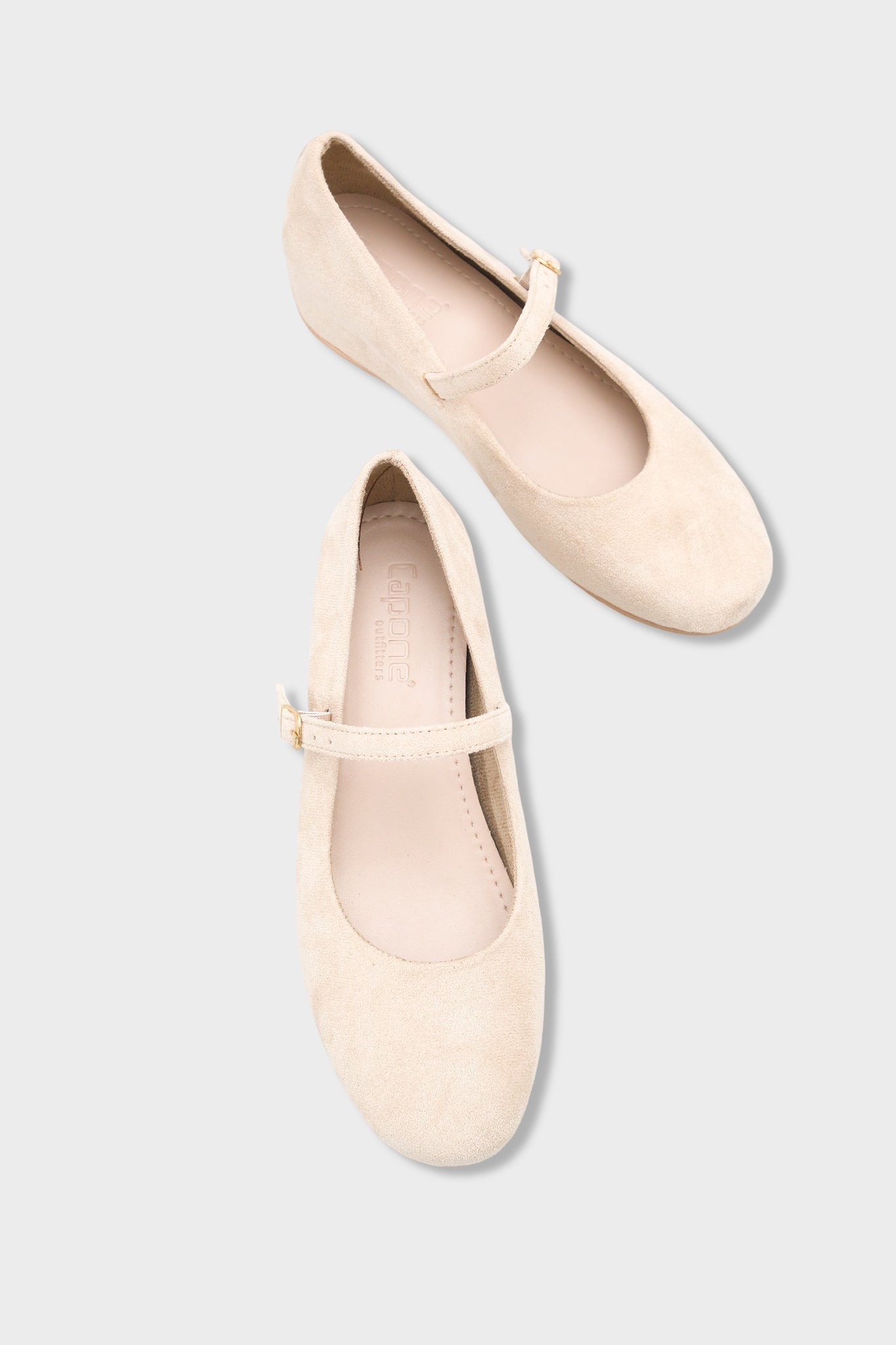 Joell Gizli Topuklu Feta Metal Tokalı Kadın Babet