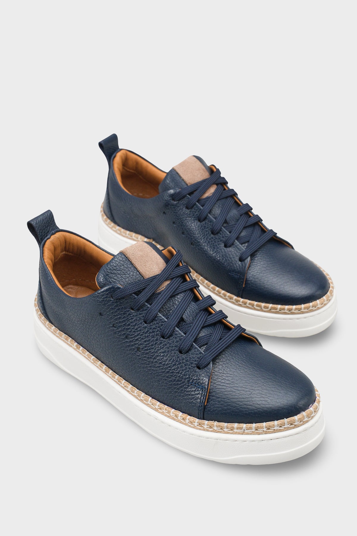 Skippy Hakiki Der Süet Bağcıklı İçi Hakiki Deri Astarlı Erkek Günlük Sneaker Ayakkabı