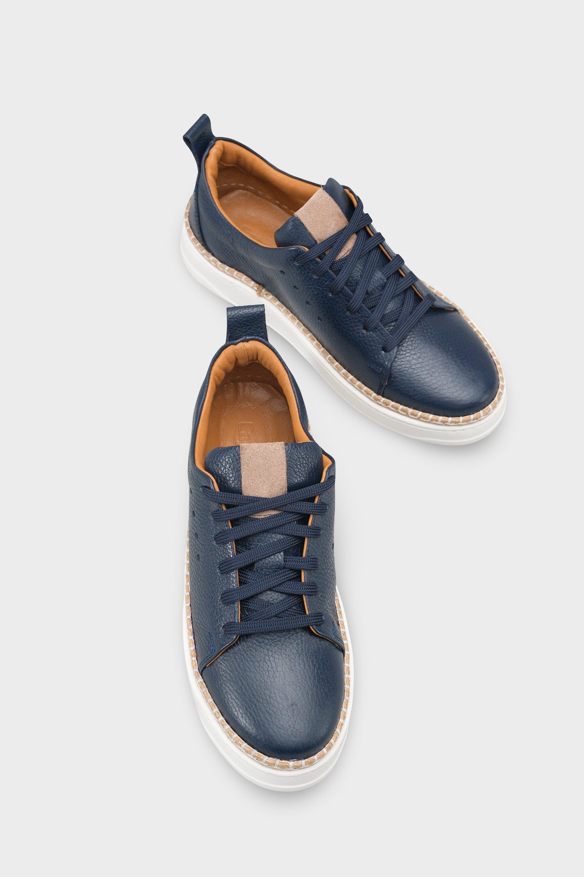 Skippy Hakiki Der Süet Bağcıklı İçi Hakiki Deri Astarlı Erkek Günlük Sneaker Ayakkabı