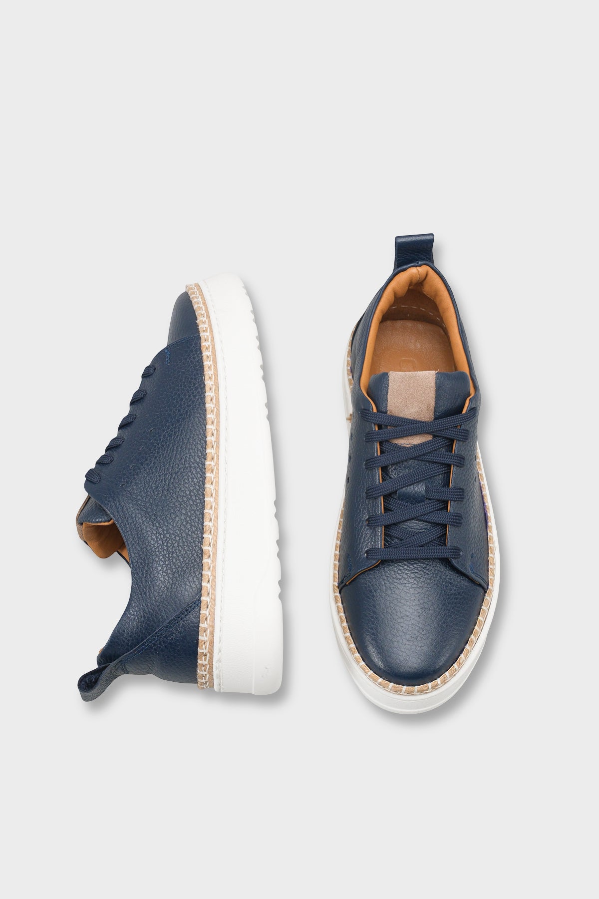 Skippy Hakiki Der Süet Bağcıklı İçi Hakiki Deri Astarlı Erkek Günlük Sneaker Ayakkabı