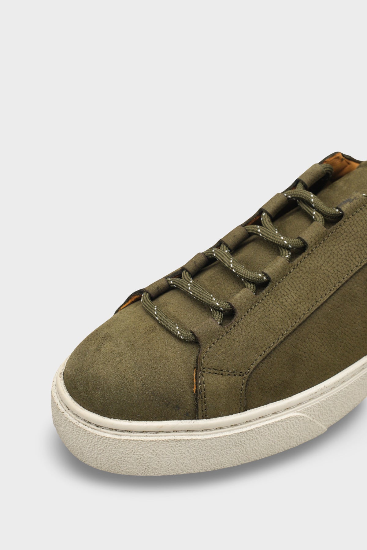 Efram Hakiki Deri Nubuk Gizli Bağcıklı Erkek Günlük Şık Spor Ayakkabı Sneaker