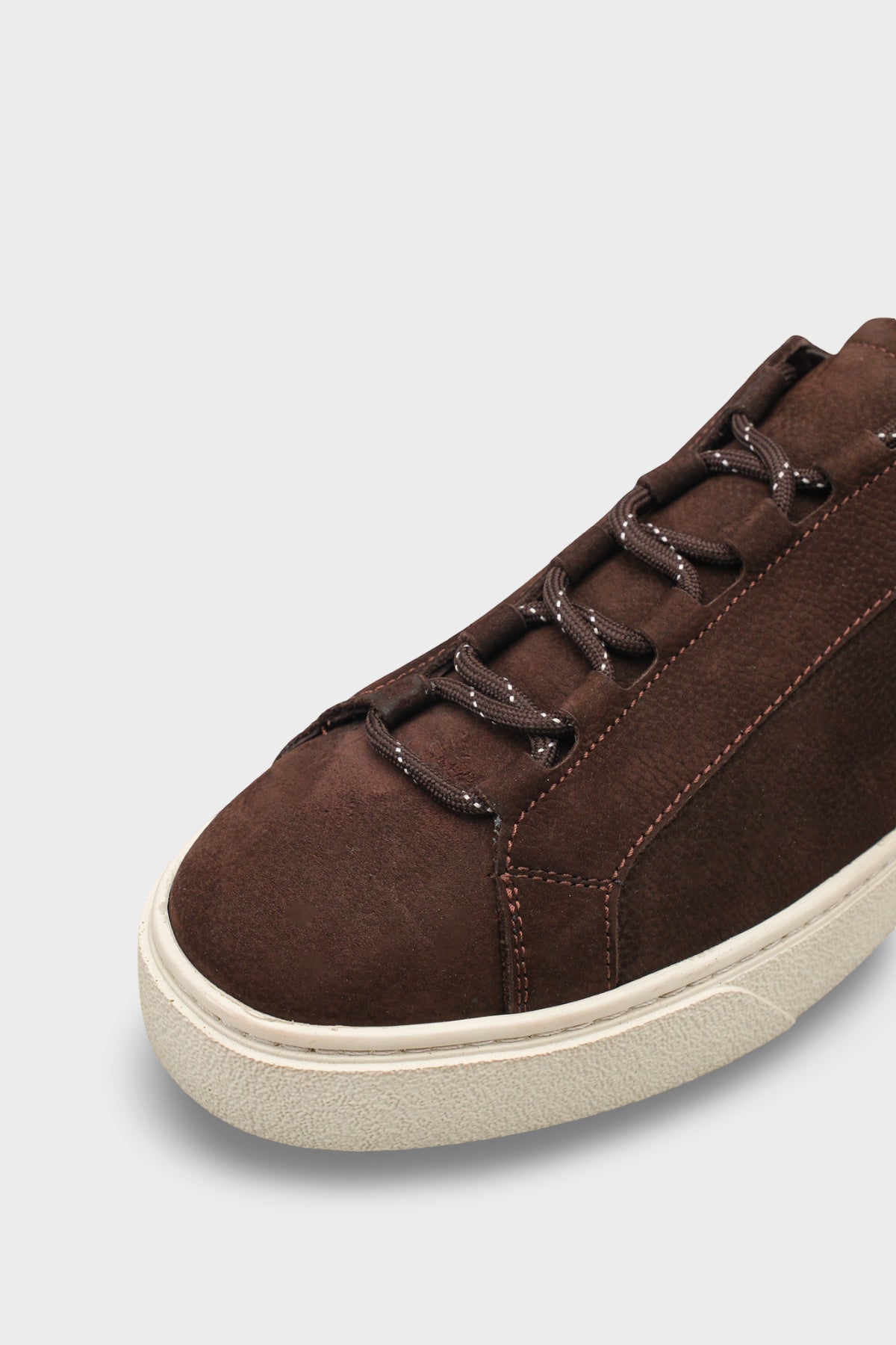 Efram Hakiki Deri Nubuk Gizli Bağcıklı Erkek Günlük Şık Spor Ayakkabı Sneaker