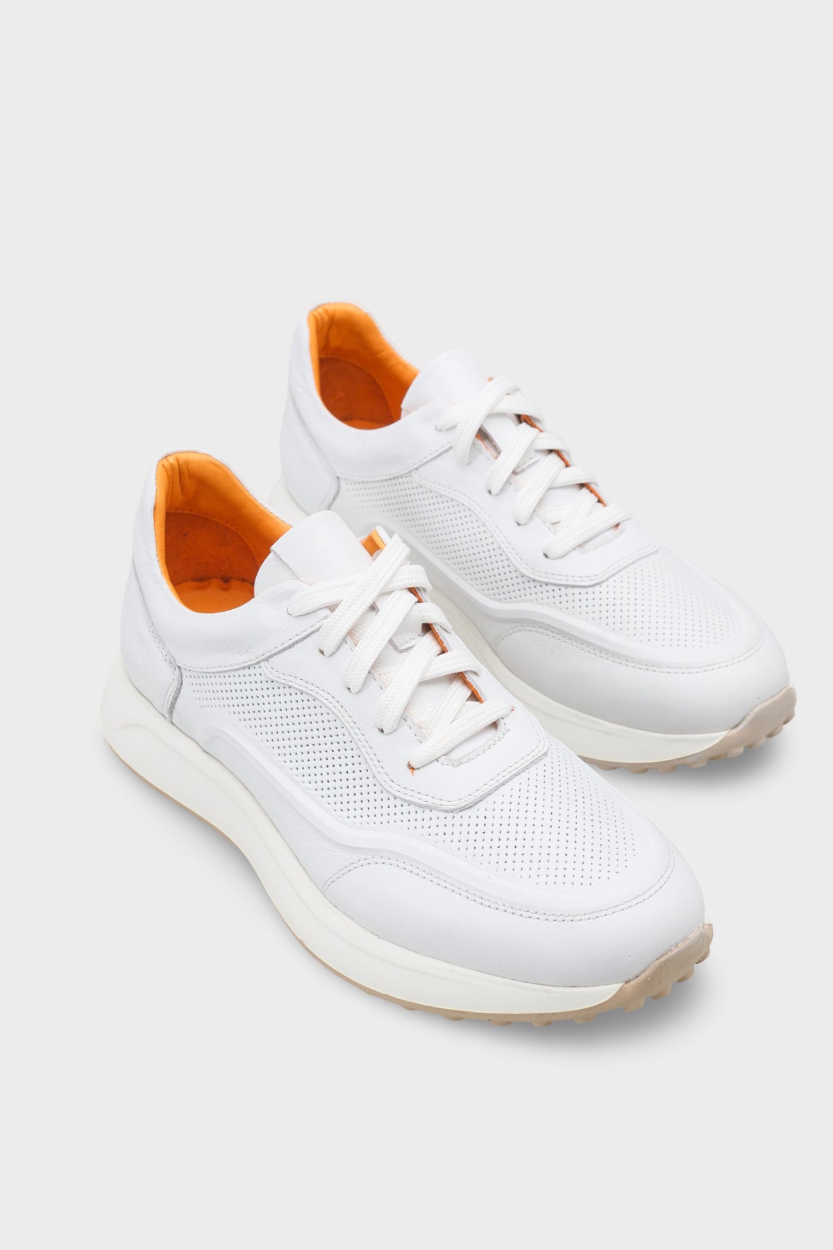 Ramsey Hakiki Deri Erkek Günlük Şık Spor Ayakkabı Sneaker