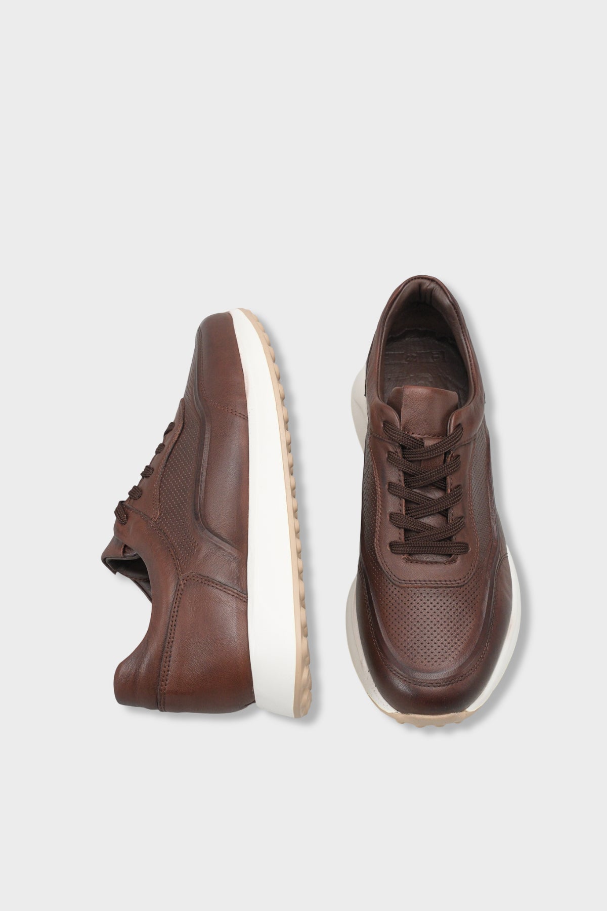 Ramsey Hakiki Deri Erkek Günlük Şık Spor Ayakkabı Sneaker