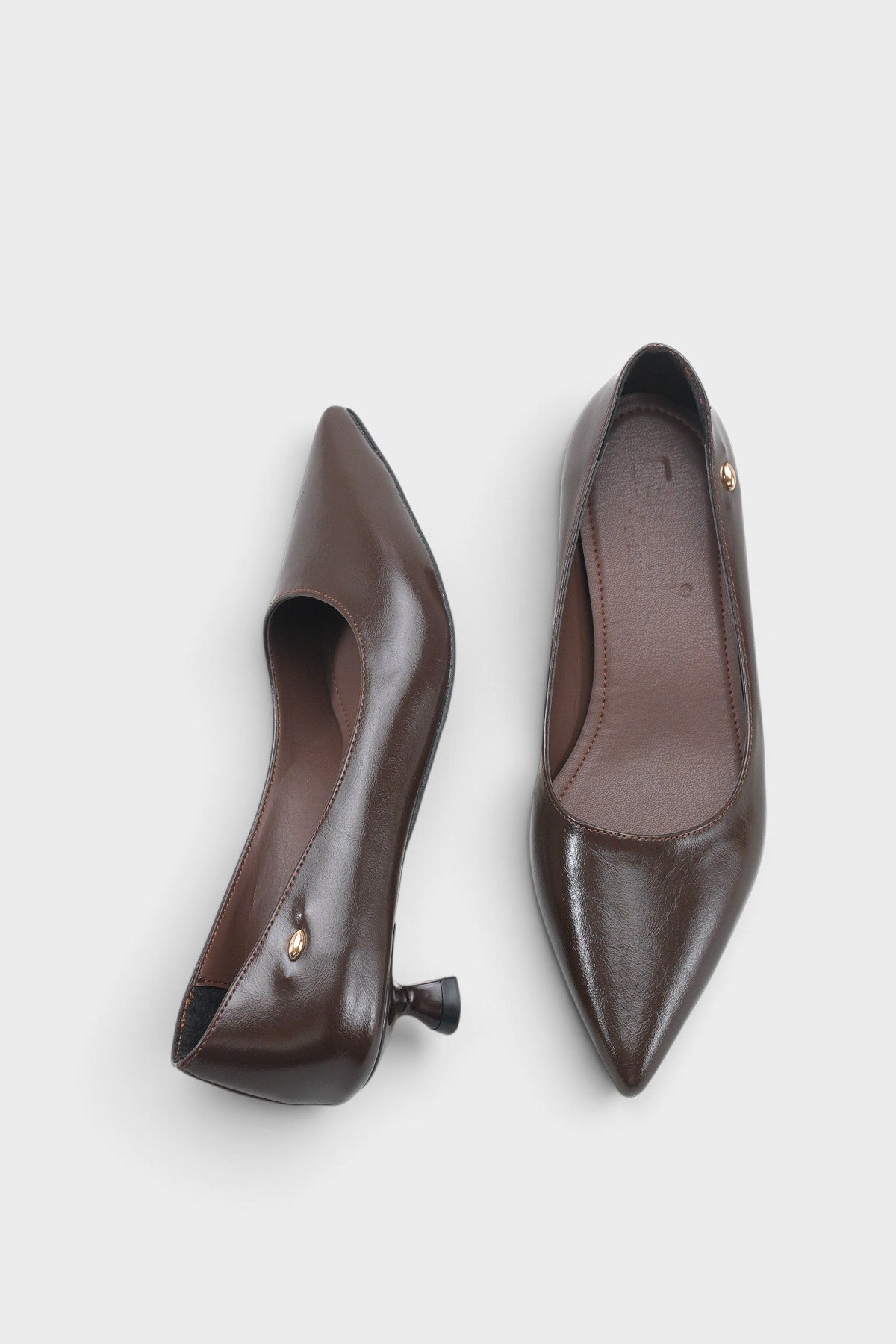 Madelyn Sivri Burunlu Kısa Topuklu Stiletto Ayakkabı