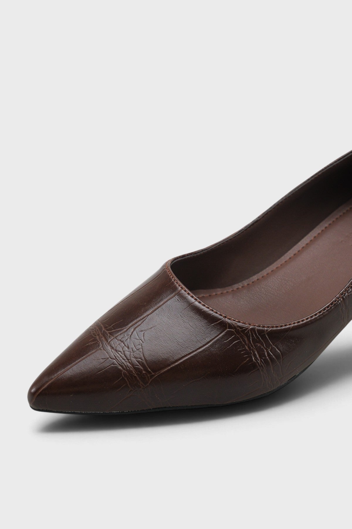 Madelyn Sivri Burunlu Kısa Topuklu Stiletto Ayakkabı