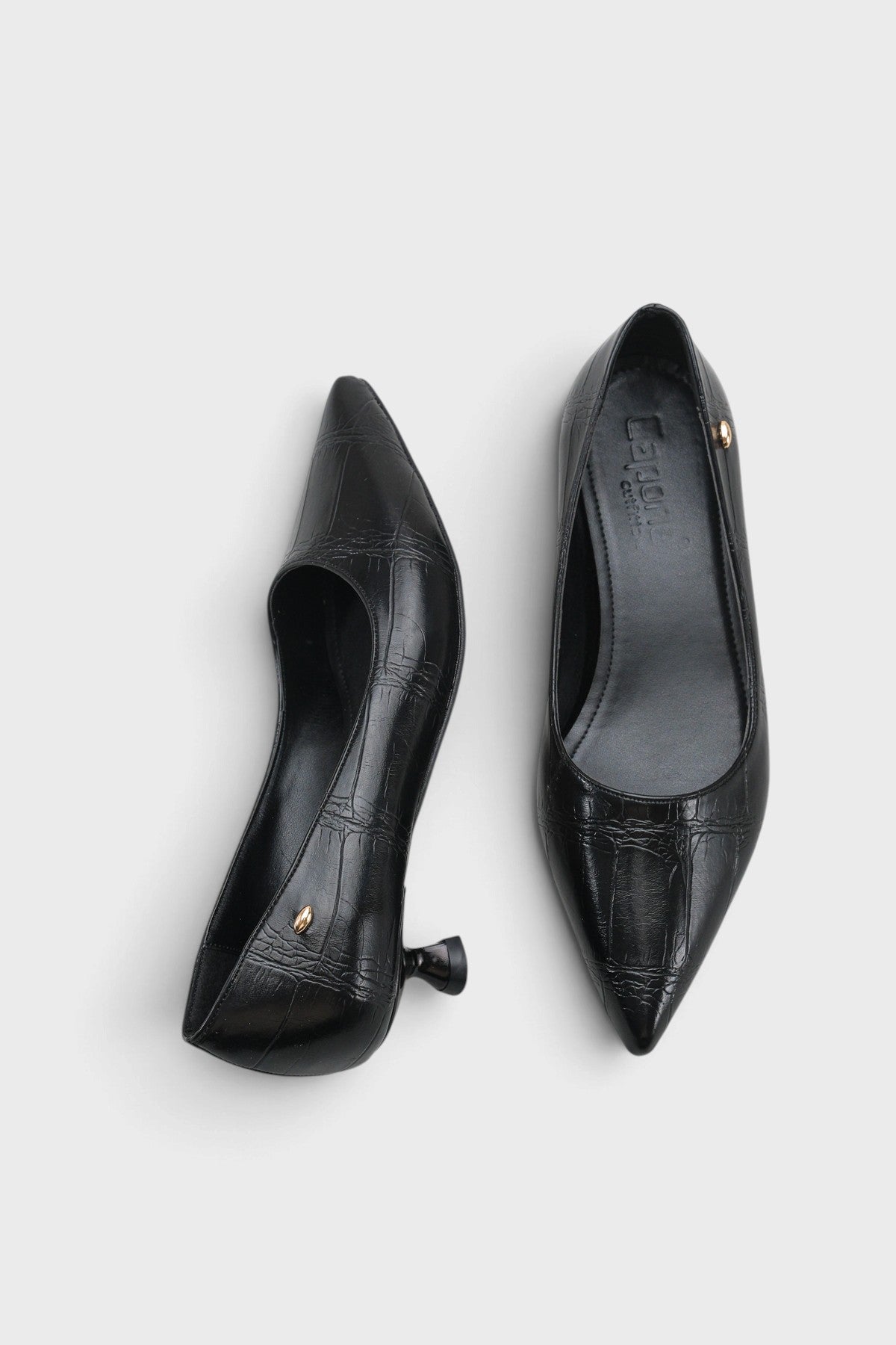 Madelyn Sivri Burunlu Kısa Topuklu Stiletto Ayakkabı
