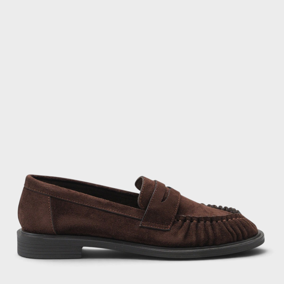 Meggan Büzgülü Kolej Loafer Kadın Ayakkabı