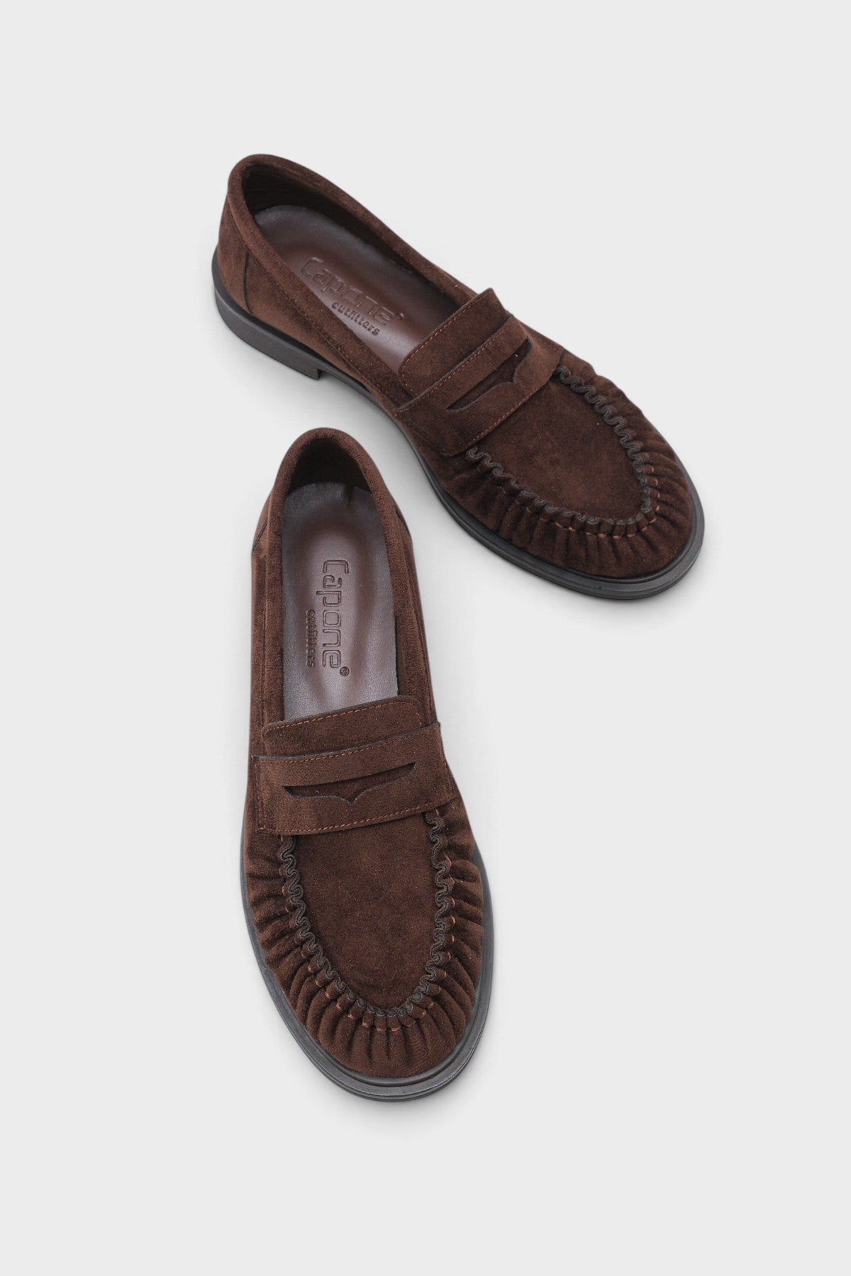 Meggan Büzgülü Kolej Loafer Kadın Ayakkabı