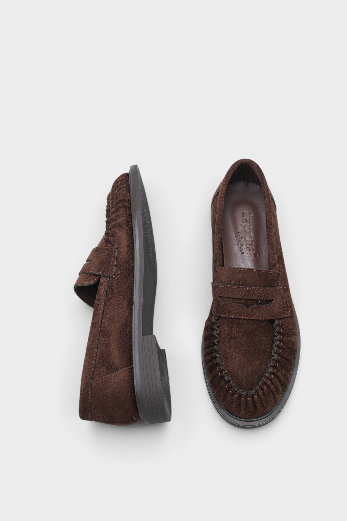 Meggan Büzgülü Kolej Loafer Kadın Ayakkabı