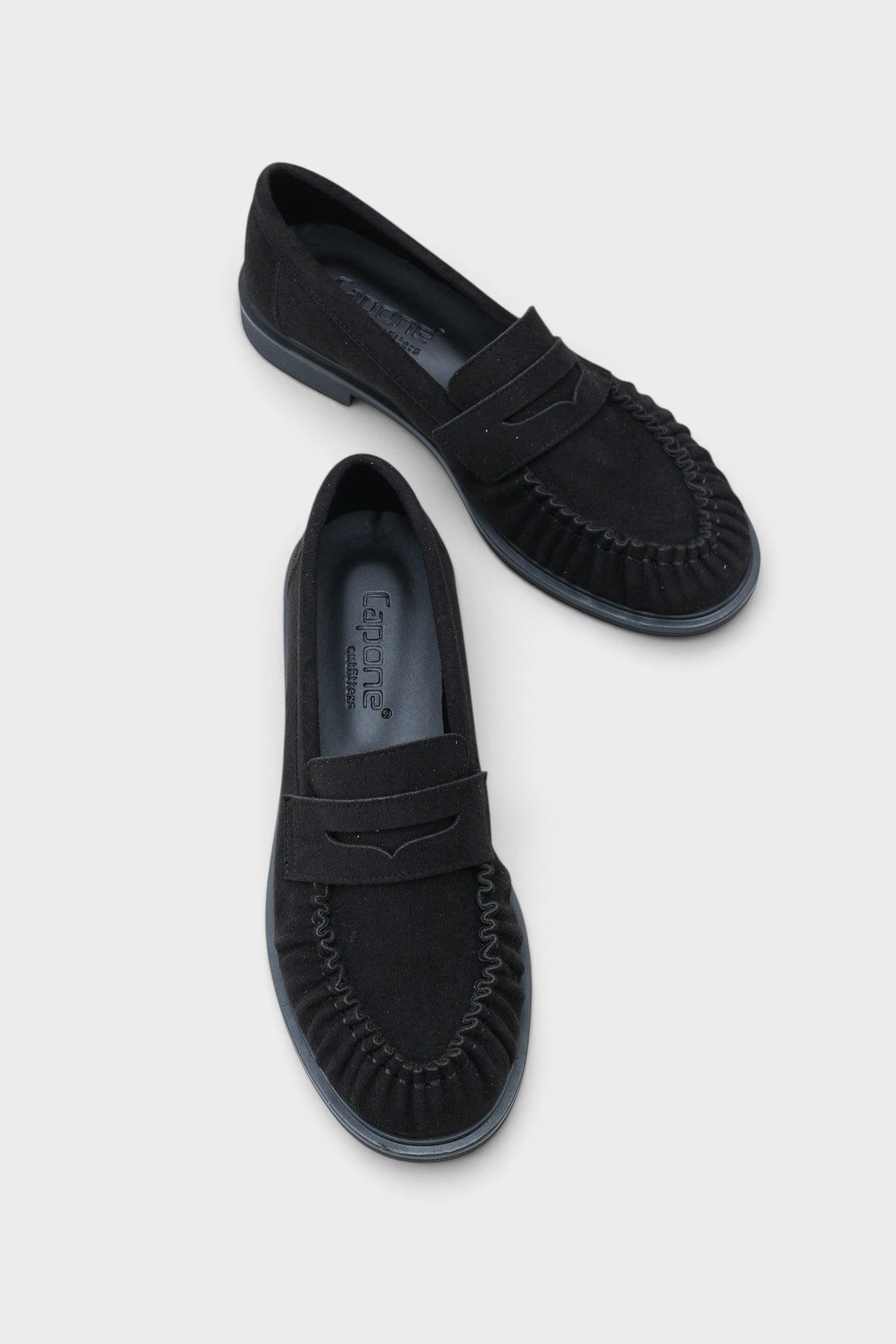Meggan Büzgülü Kolej Loafer Kadın Ayakkabı