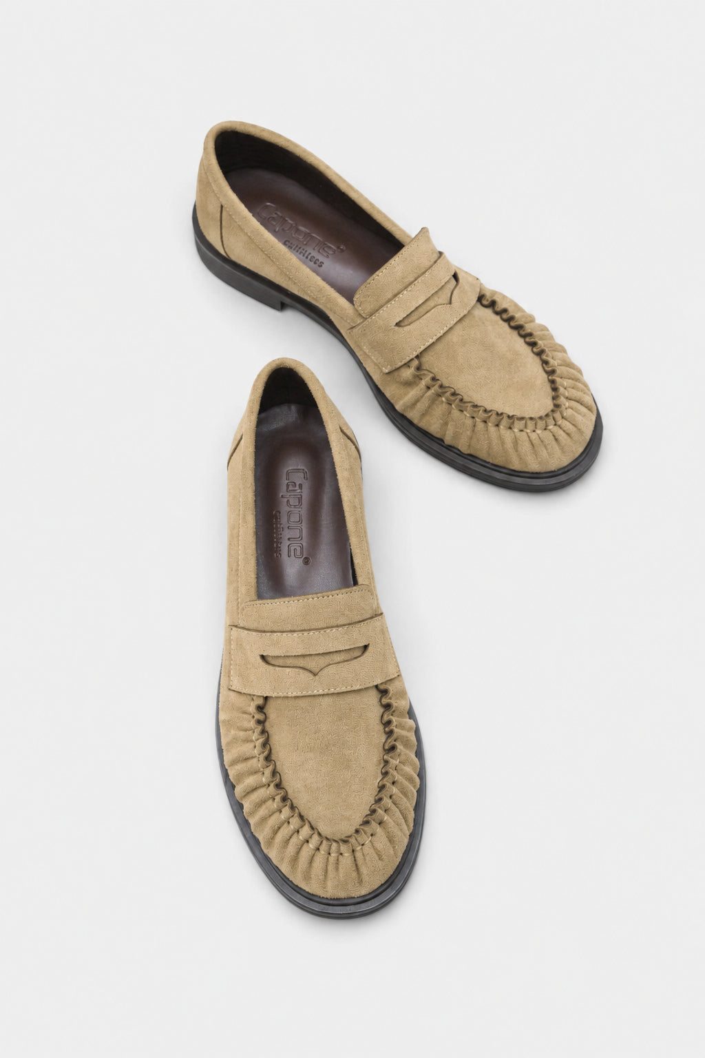 Meggan Büzgülü Kolej Loafer Kadın Ayakkabı