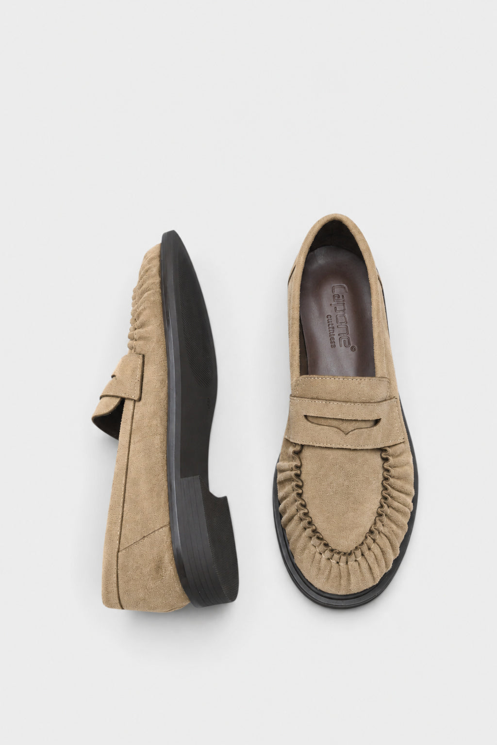 Meggan Büzgülü Kolej Loafer Kadın Ayakkabı