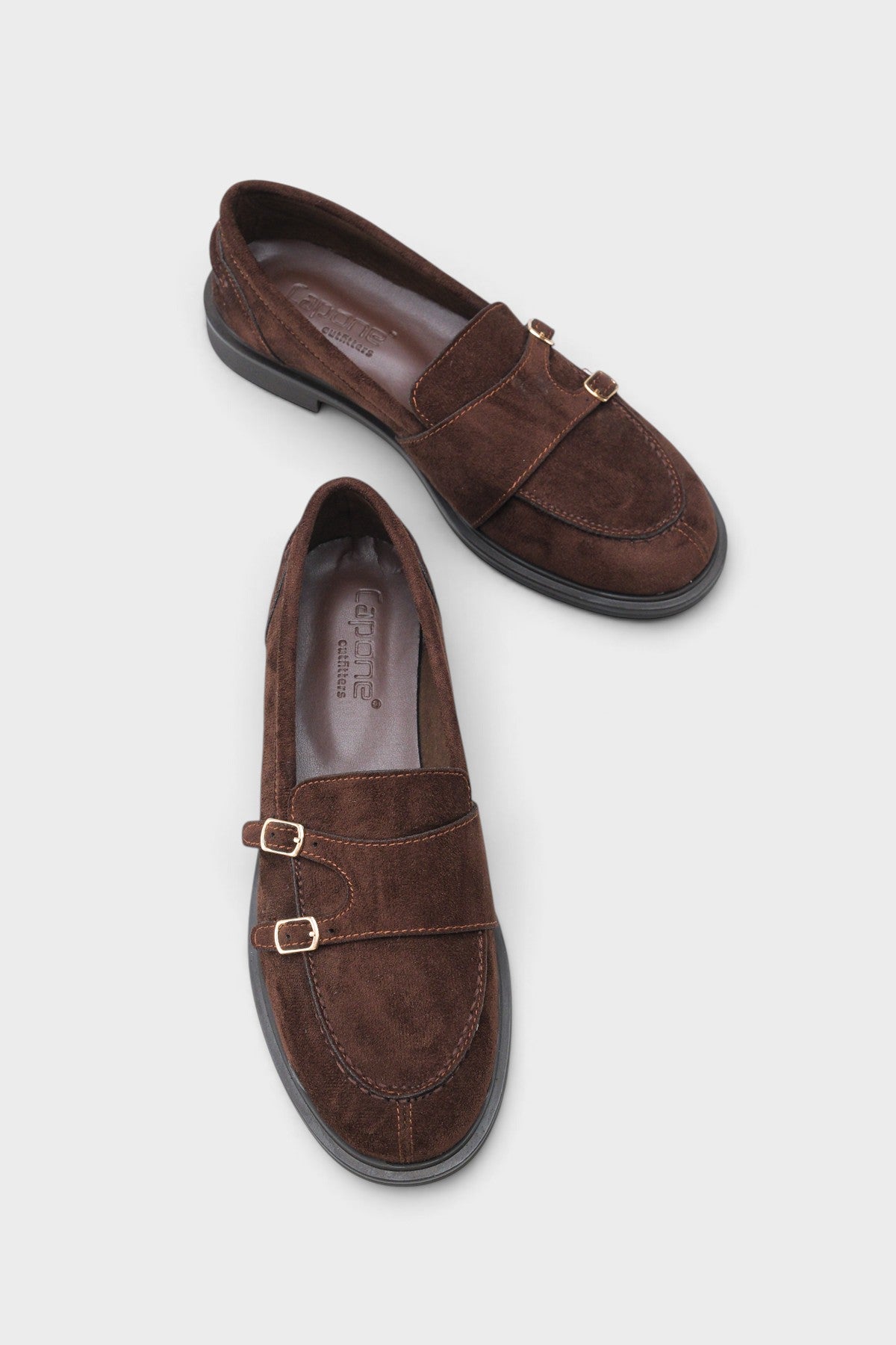 Stephine Çift Tokalı Kadın Loafer Ayakkabı