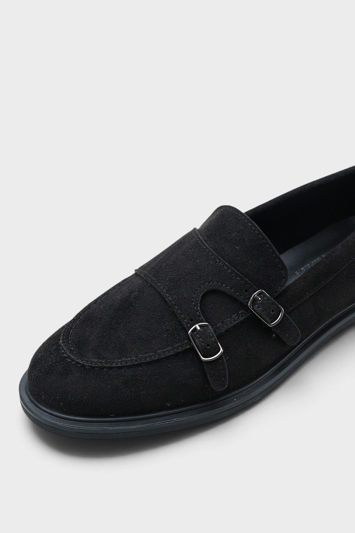 Stephine Çift Tokalı Kadın Loafer Ayakkabı
