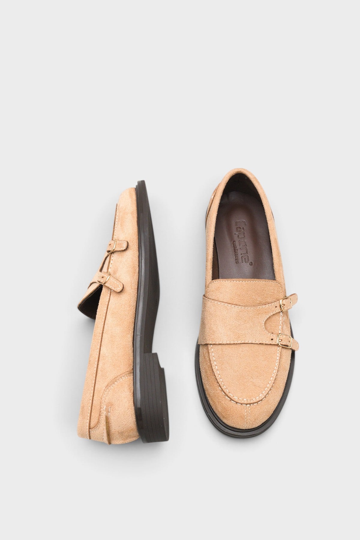 Stephine Çift Tokalı Kadın Loafer Ayakkabı